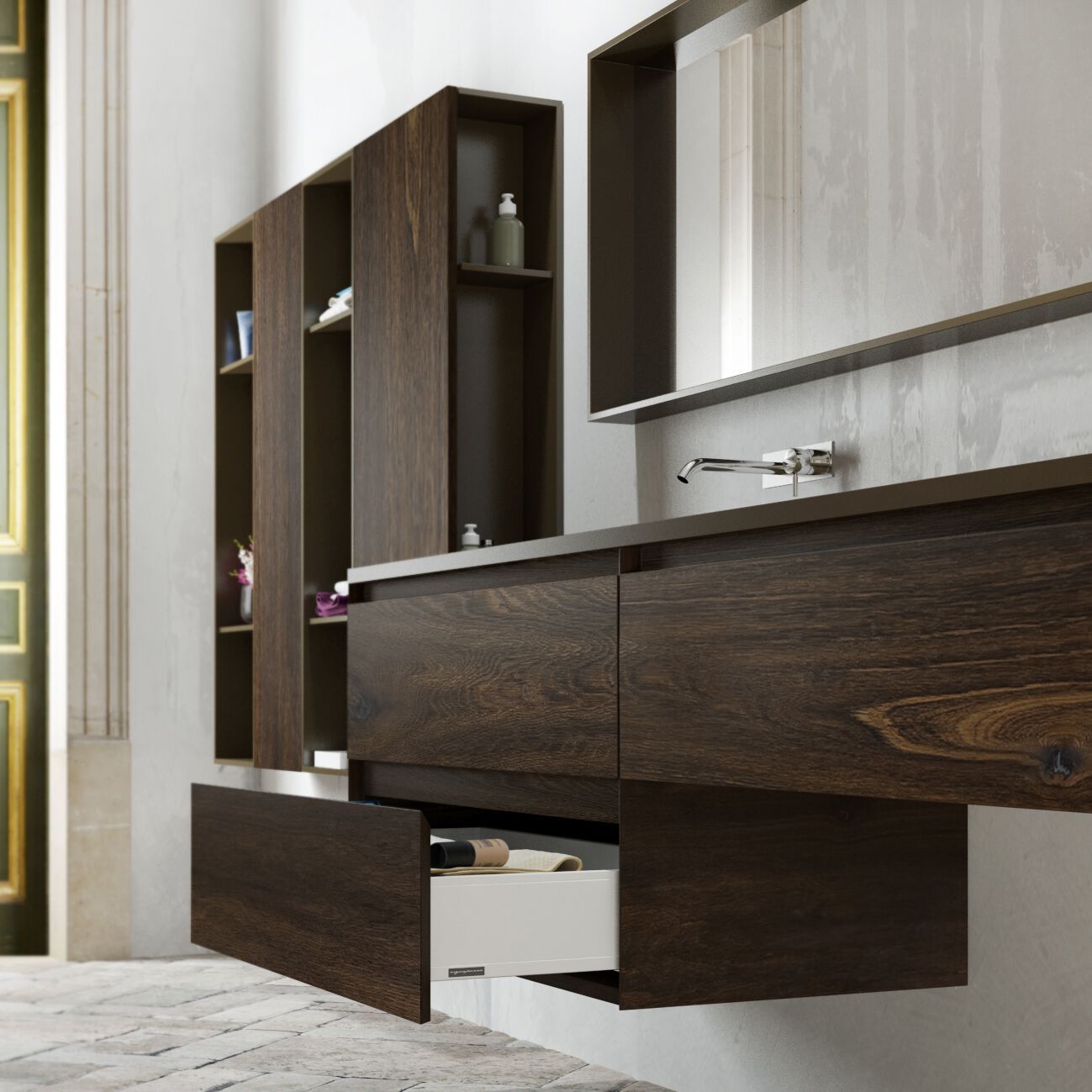 Деревянный подвесной умывальник Acquapazza PLAY with Matter ARCH-00022555 - Вид №2