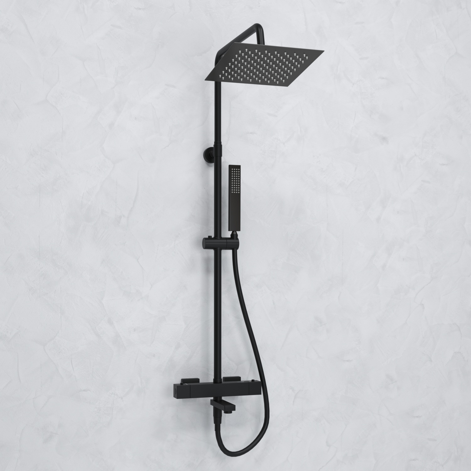 A299.255.218.BM Thermo Душевой комплект с термостатическим смесителем WasserKRAFT 