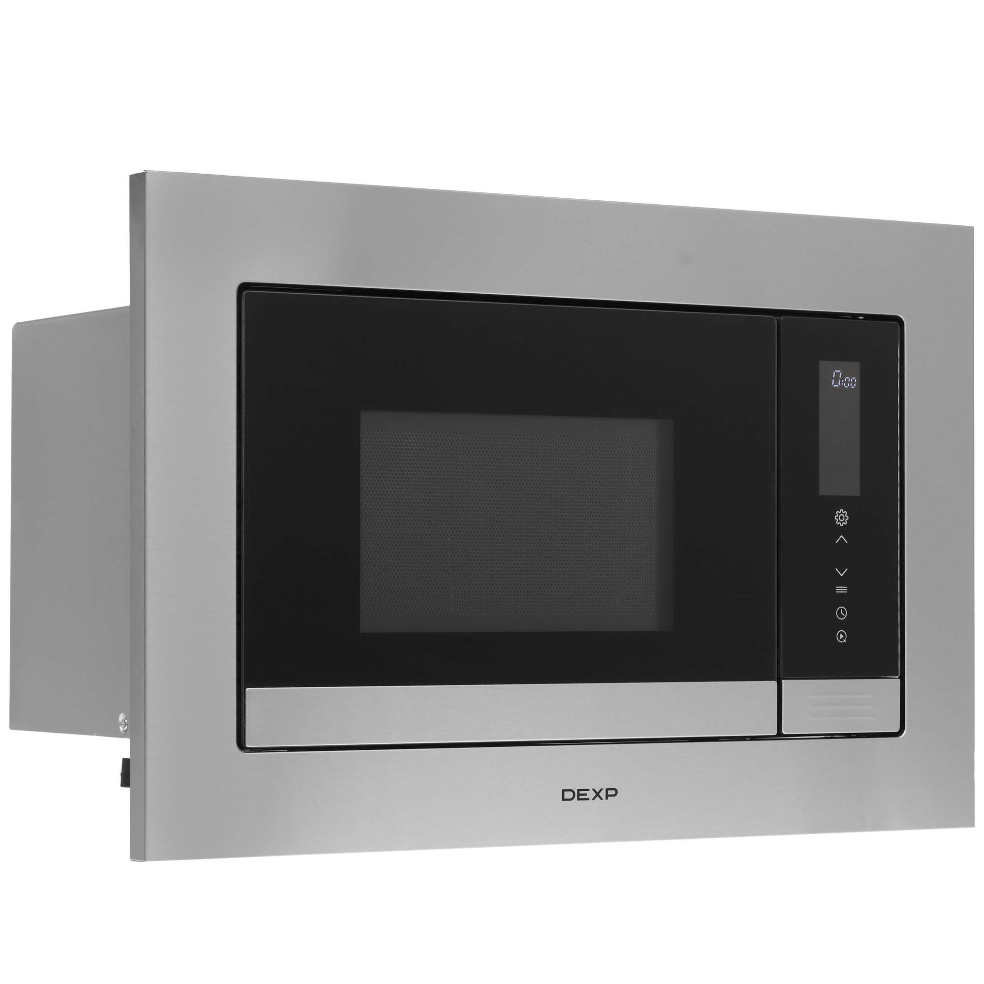 9141208 Встраиваемая микроволновая печь DEXP BM23-F01I серебристый STDN-0026367 - Вид №1