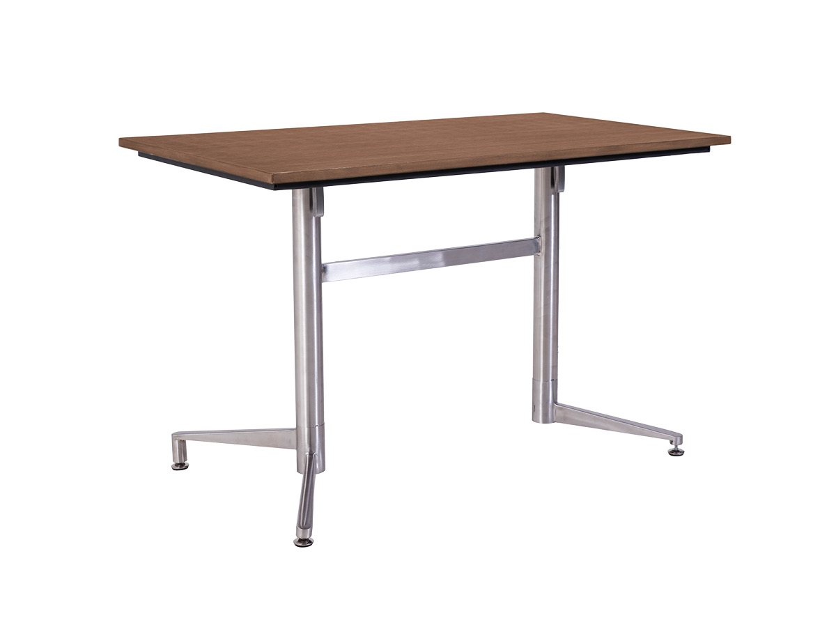 76.00.0079 Стол Победы Tradition Resysta sumatra 70 × 120 + Каркас стола Bistro нержавеющая сталь складной Mbm Victory