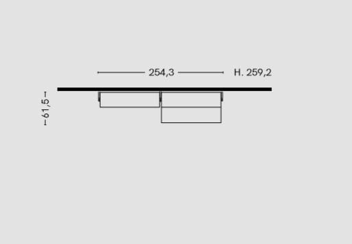 Модульный книжный шкаф с освещением Zalf Windy ARCH-00117284 - Вид №3