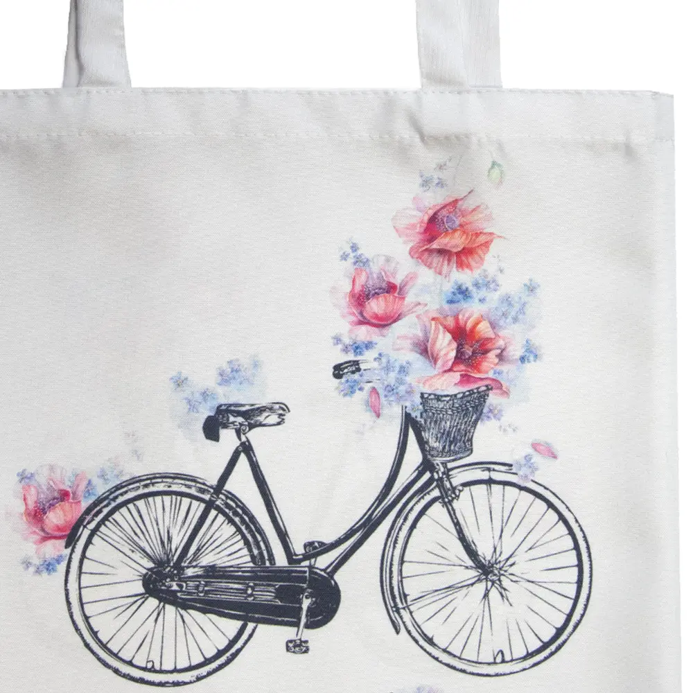 Сумка шоппер Seasons Простые вещи 40x45 см белая STLM-2127780 - Вид №1