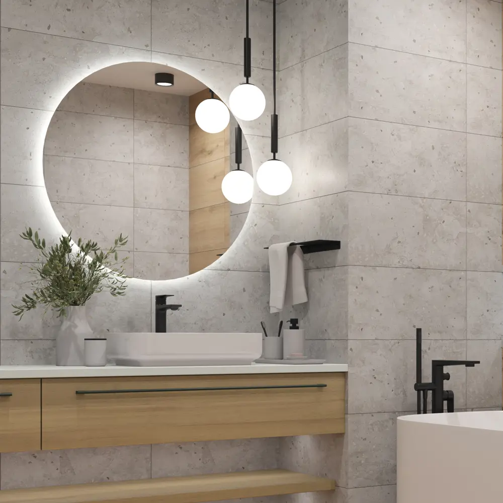 Керамогранит LB Ceramics Форсса 30x60.3 см матовый серый 85882311