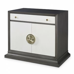 Тумбочки 17578-230-002 Soleil Nightstand - Grey / Linen Ambella