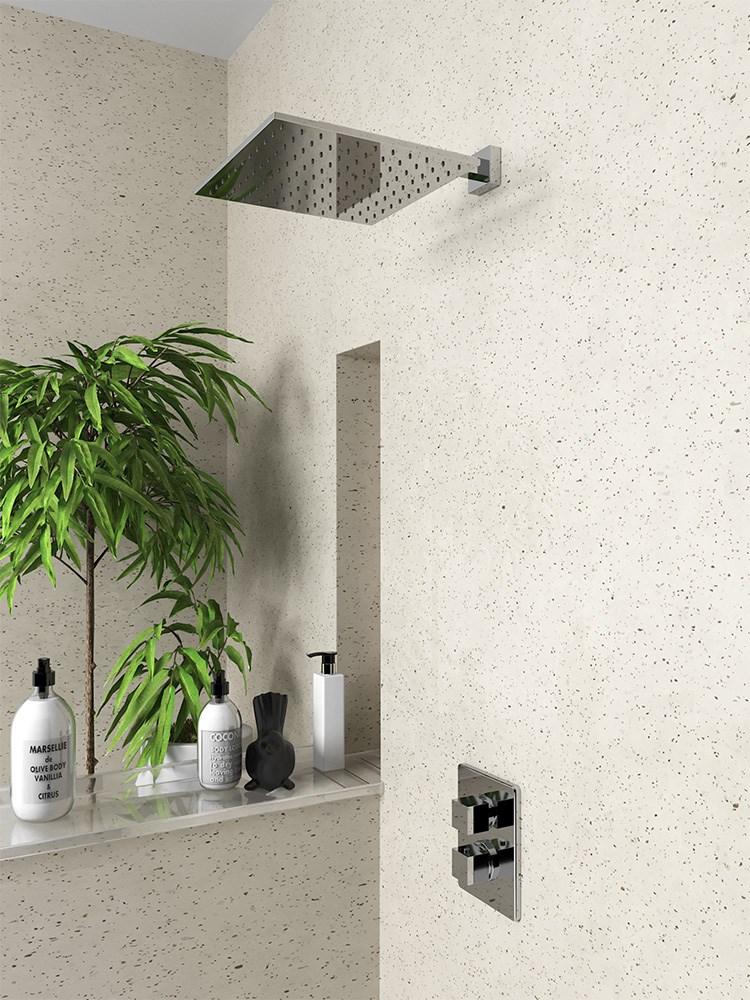 50CR759Q30EA Расс.д/душа, металл, квадратный, 300 мм, хром Paini  - Вид №2