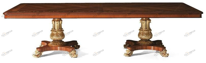 OAK Прямоугольный стол из розового дерева Galleria sun-id-1357583