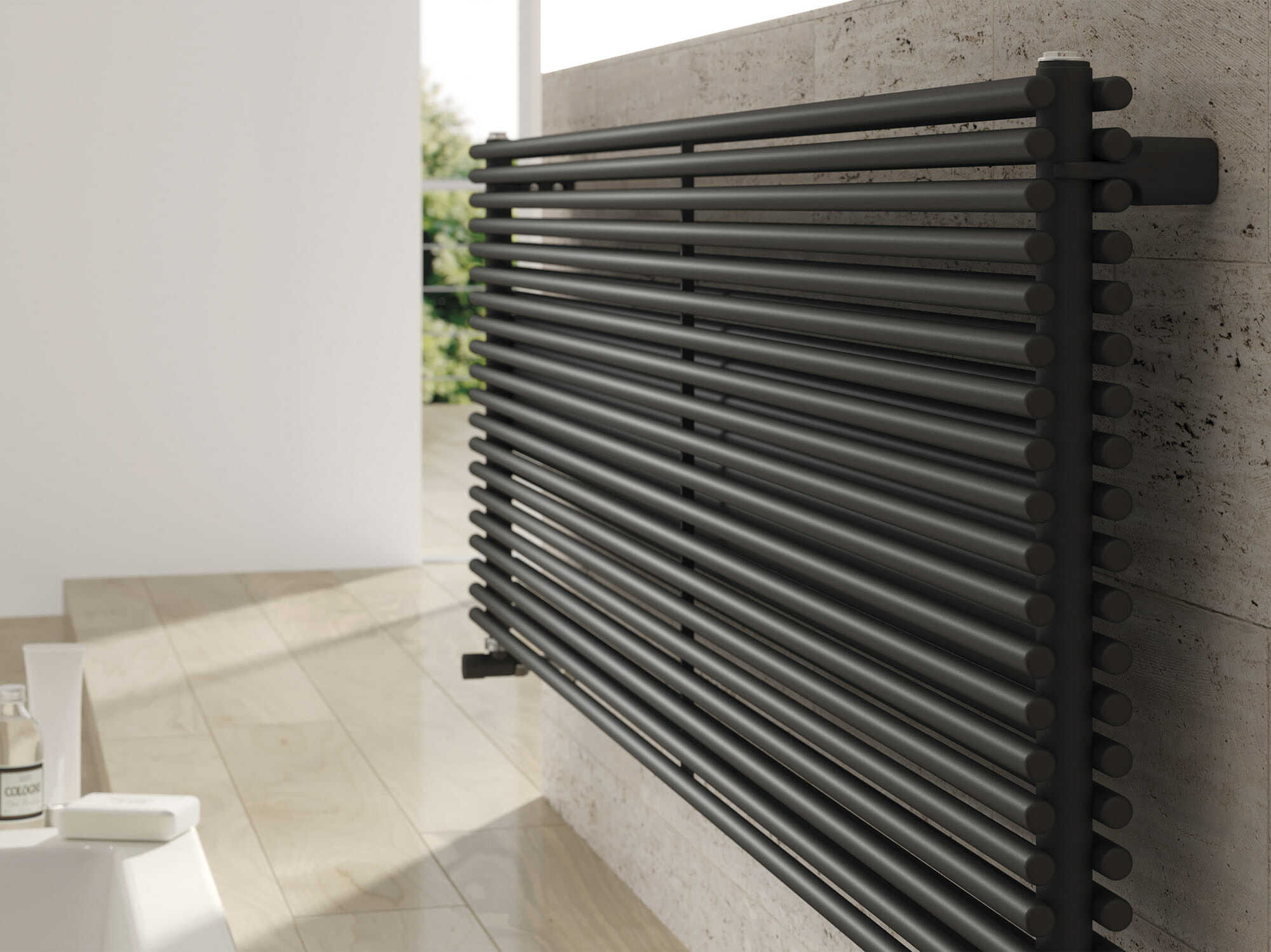 Стальной модульный горизонтальный мебельный радиатор Irsap Арфа ARCH-00011439 - Вид №1