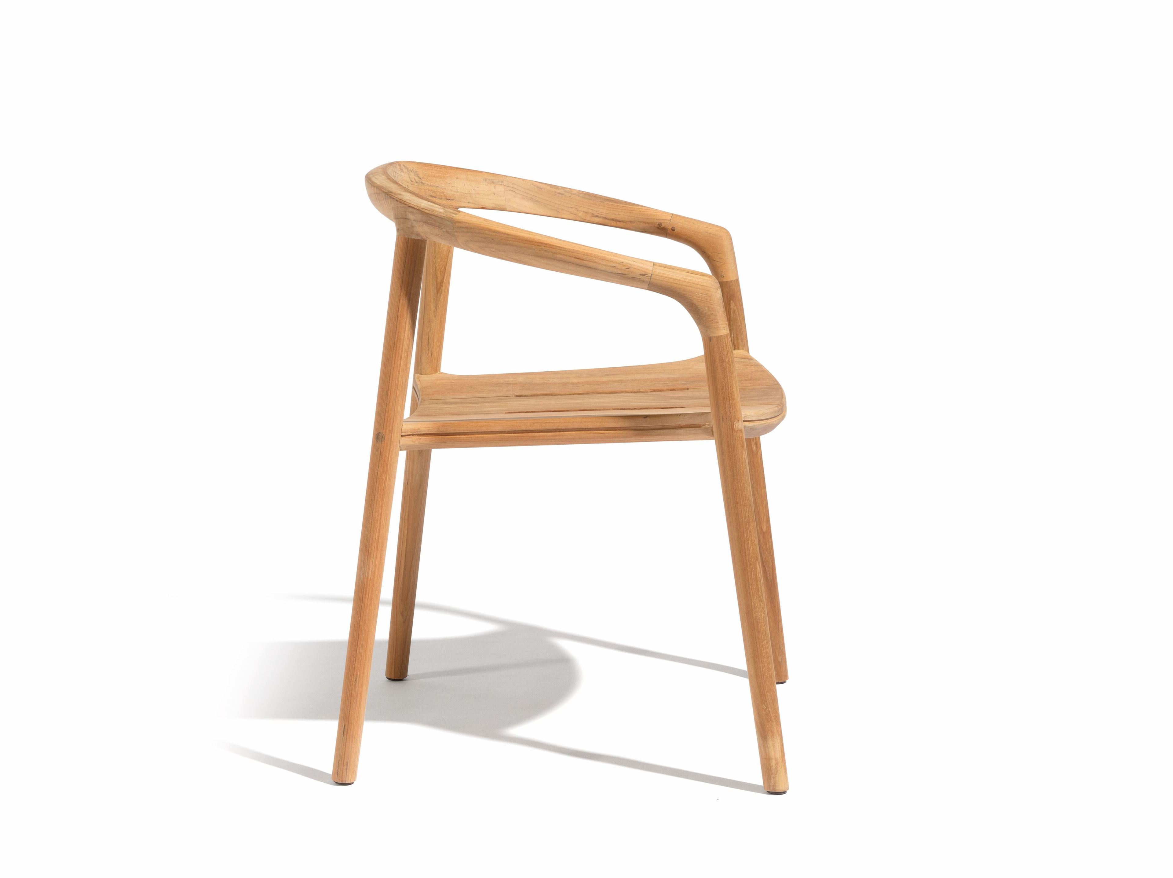 Штабелируемый стул из тикового дерева MANUTTI ARCH-00041379 - Вид №1