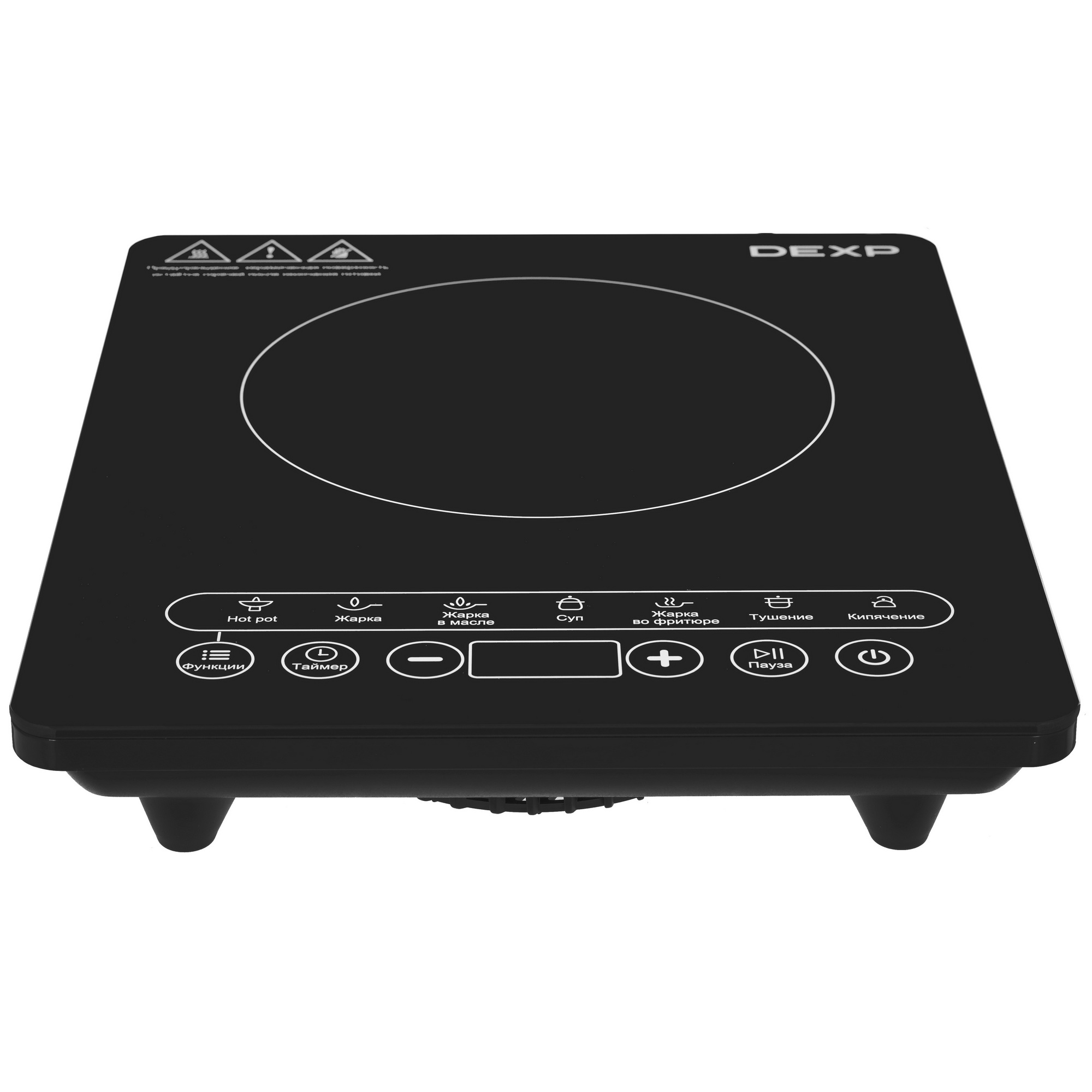 1205462 Плита компактная электрическая DEXP INS-2000 черный STDN-0033420 - Вид №1