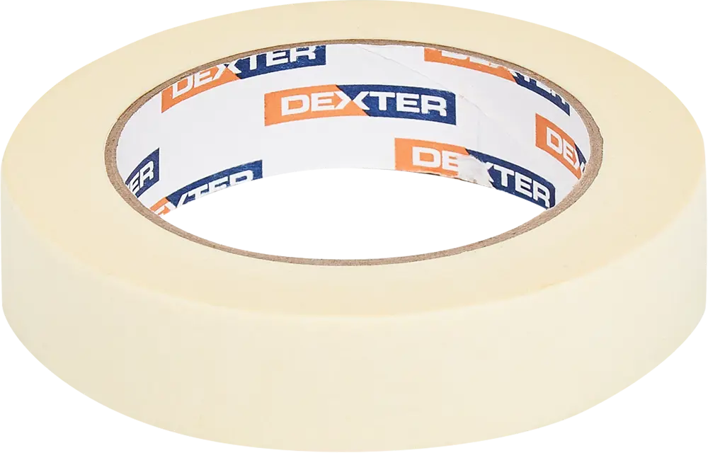 Малярная лента Dexter для безупречной покраски 25 мм х 50 м 82664797