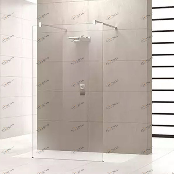 Novellini. Душевой уголок 154x90 см H3 с хромированными распорками GIADA GIADAFC1561K