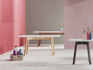 Прямоугольный стол из МДФ