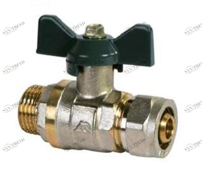 Кран шаровый 1/2х20 М ш/ц В баб для МП AQL 2430  AQL 2430 AQUALINK 181257