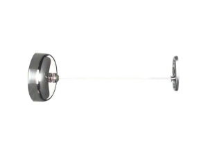 Металлическая выдвижная сушилка для белья