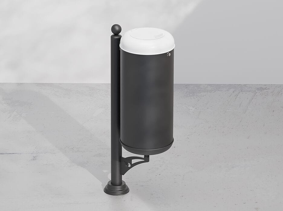 Корзина для мусора с крышкой для сбора лекарств DIMCAR ARCH-00011384