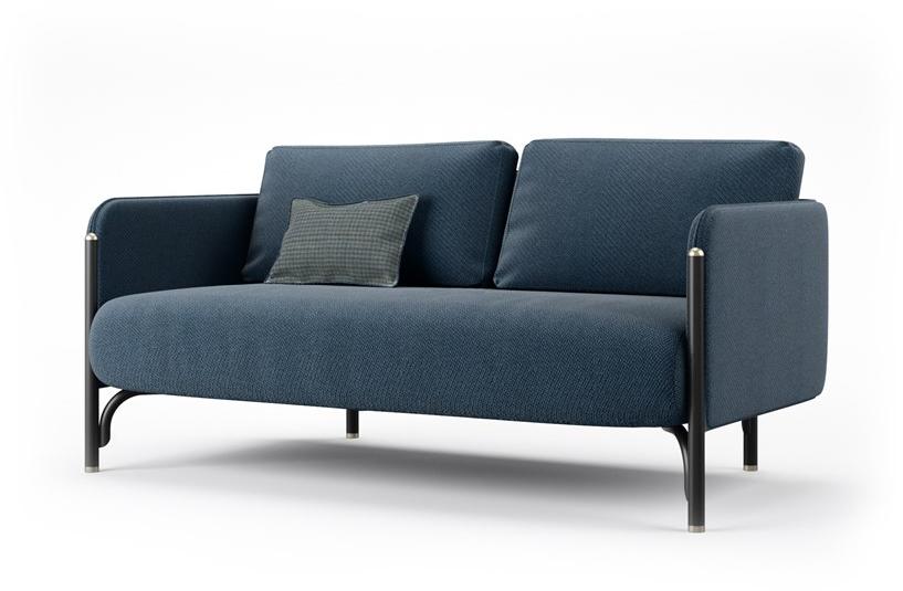 Wiener GTV Design 2-местный тканевый диван Jannis sun-id-1504788 - Вид №6