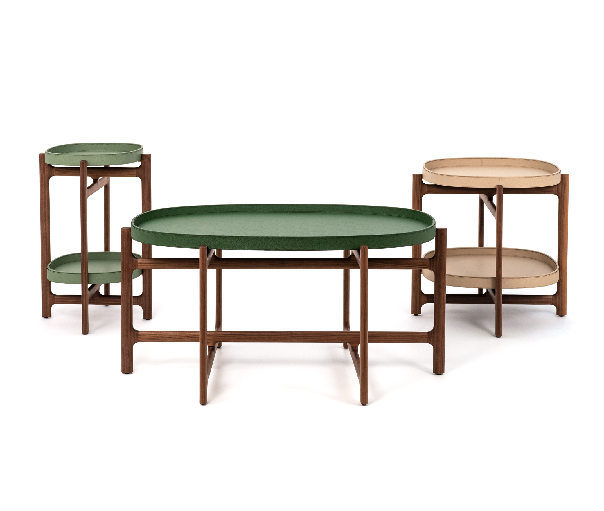 Складной стол Челси - 60X60XH55 см / зернистая кожа_earth Pinetti 00.1866.029.049 - Вид №8