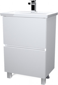 У76054 Тумба Aris 70Н 2я. Белый глянец 1 Marka ARIS