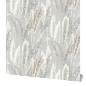 Обои флизелиновые Vog Collection Cortaderia серые 1.06 м 72086-41 87769310 STLM-2065429
