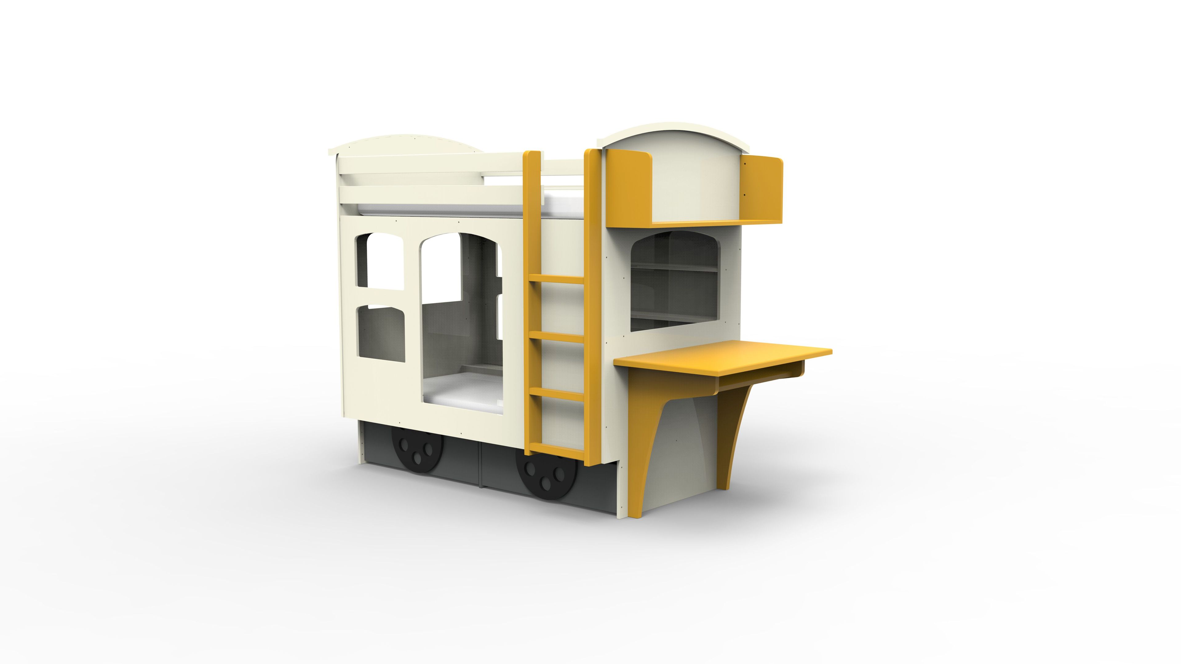 Двухъярусная кровать из МДФ Mathy by Bols УНИВЕРСАЛ ARCH-00153050 - Вид №54