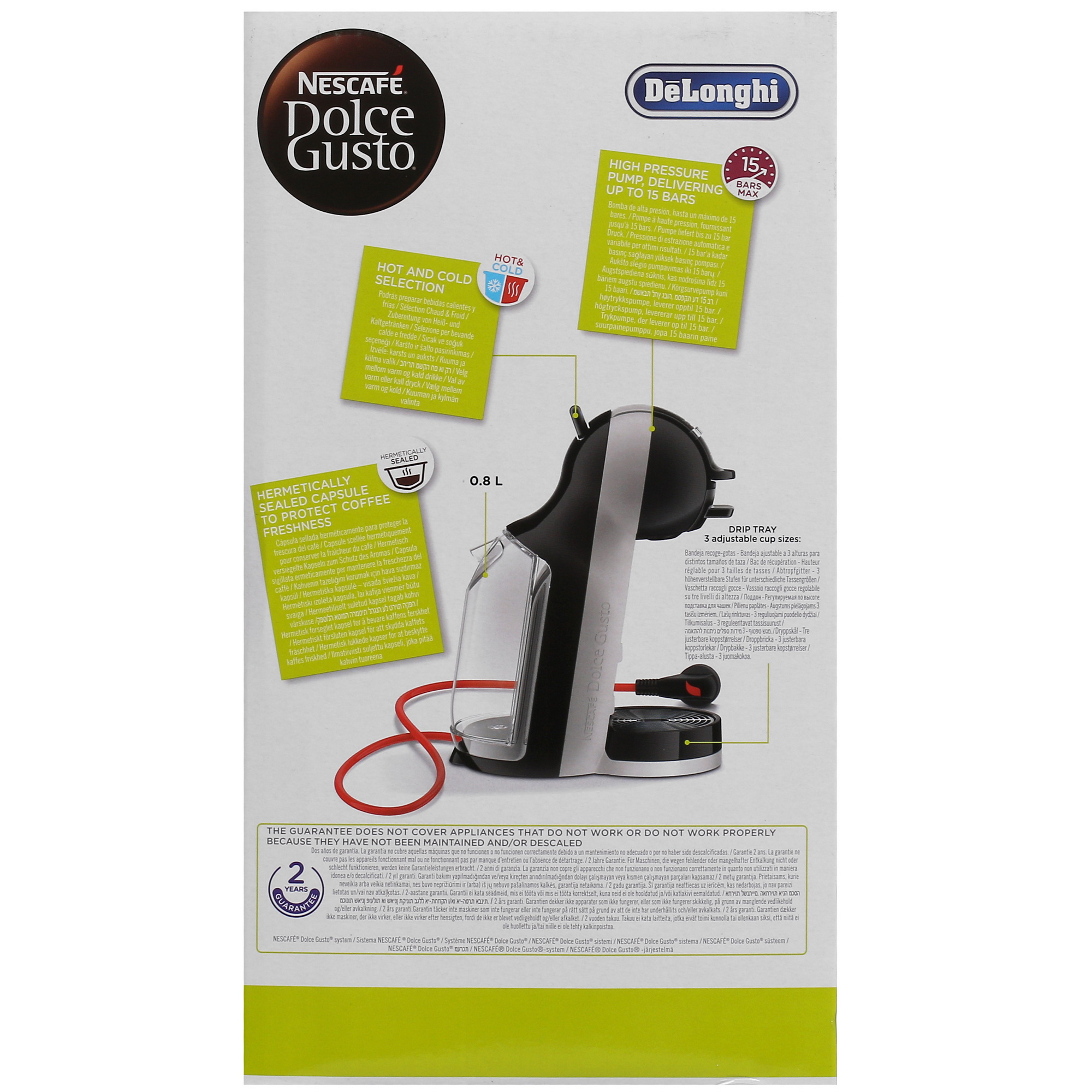 5439002 Кофемашина капсульная Delonghi EDG 155.BG STDN-0133326 - Вид №8