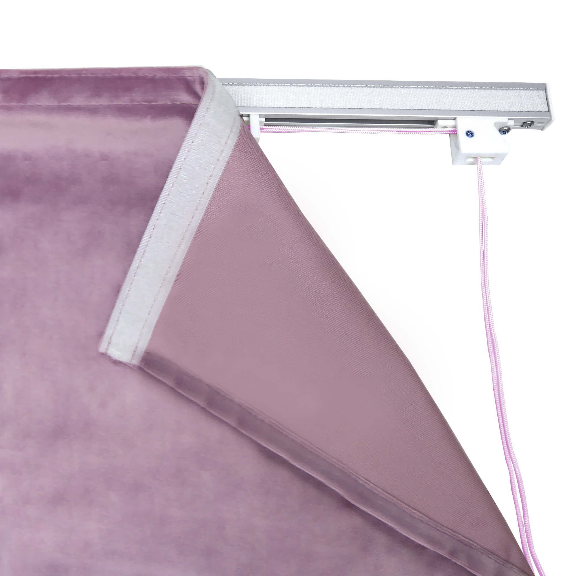 82411442 Штора римская Милфид 160x190 см цвет лиловый Santreyd  - Вид №3