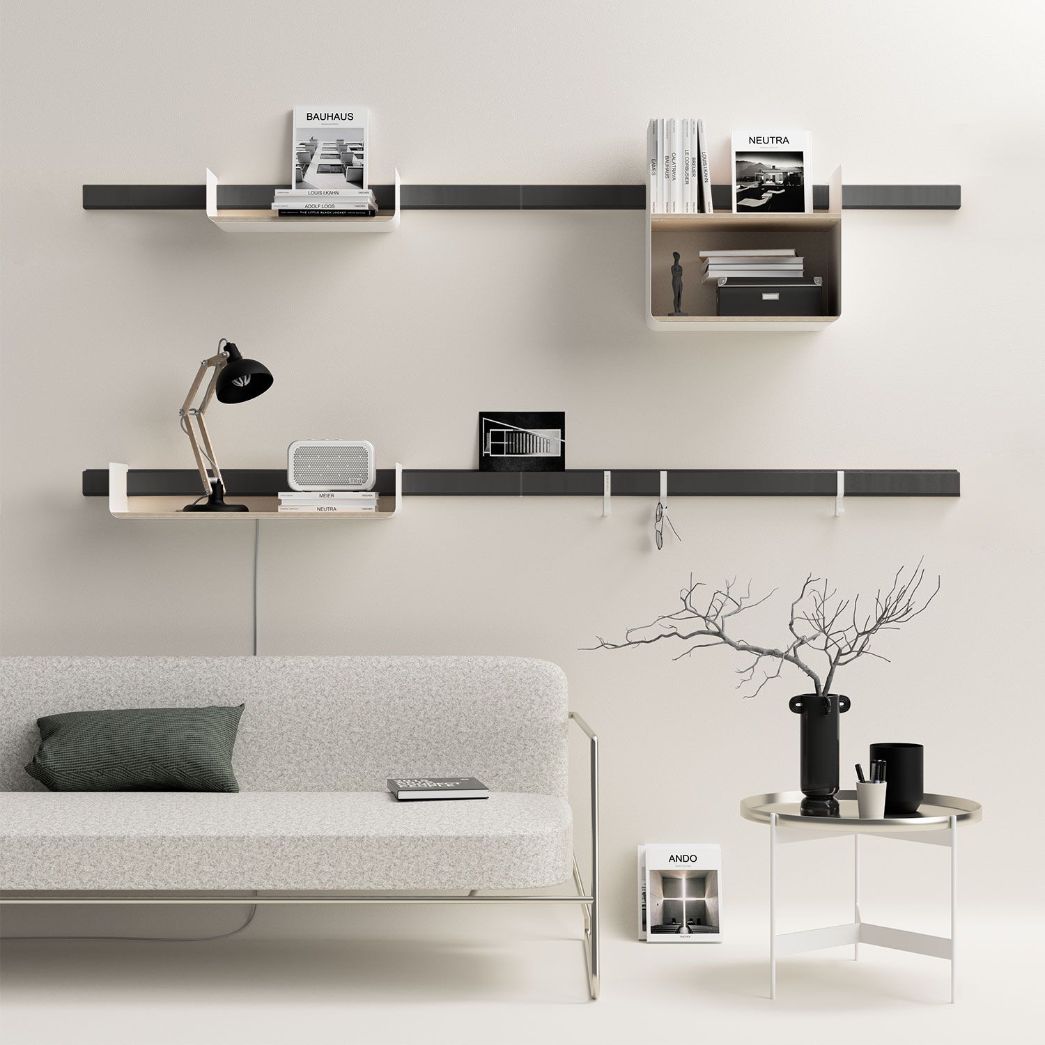 Система деревянных полок Variand Furniture W02 ARCH-00132421 - Вид №1