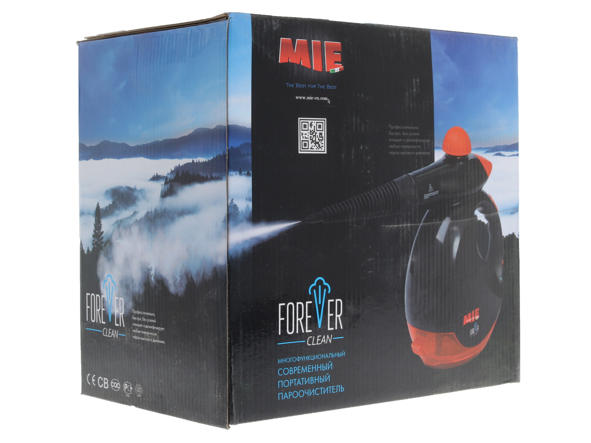 1170211 Пароочиститель MIE Forever черный STDN-0140903 - Вид №6