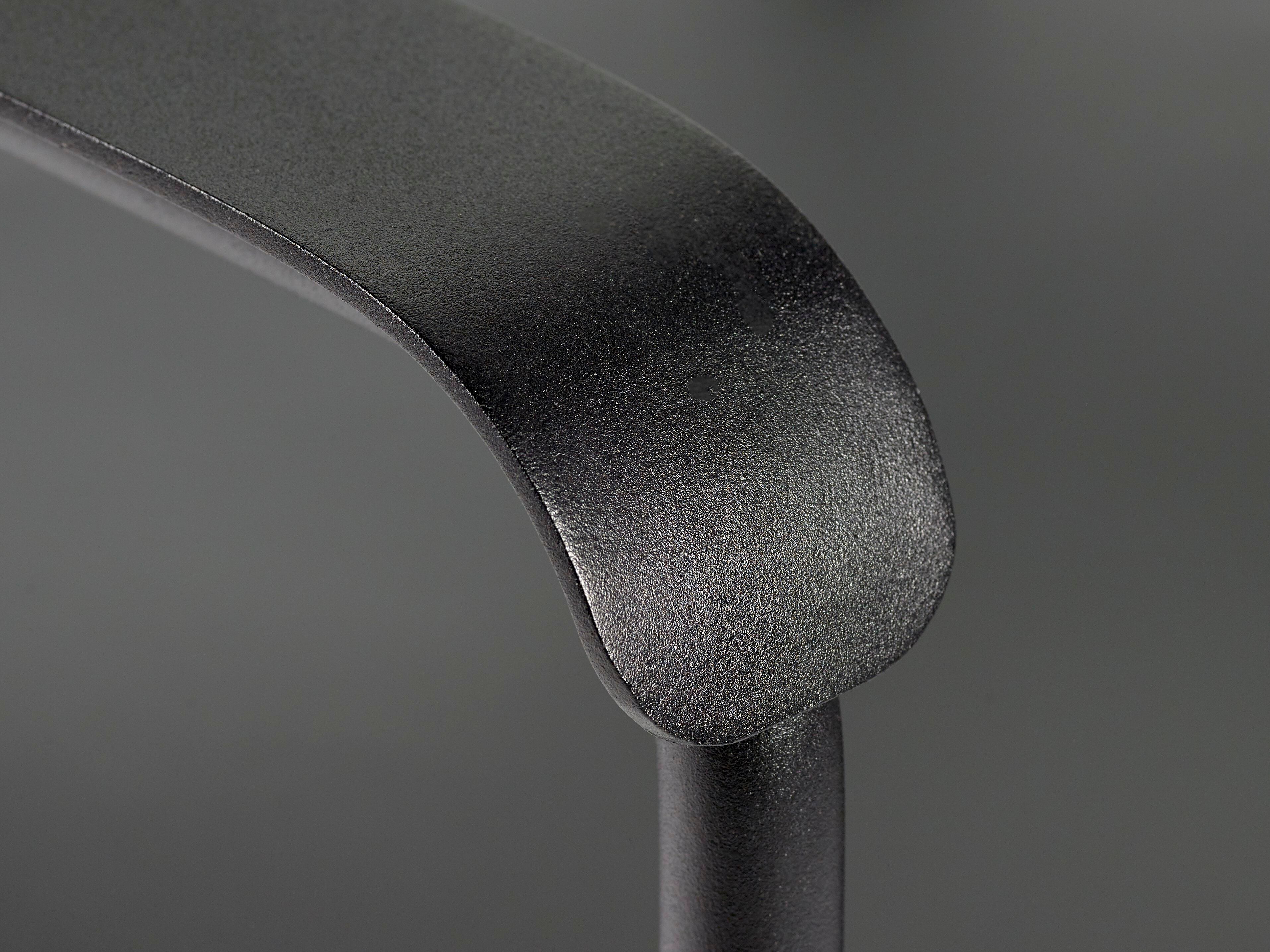 Алюминиевый стул с порошковым покрытием с подлокотниками Serax август ARCH-00023556 - Вид №13