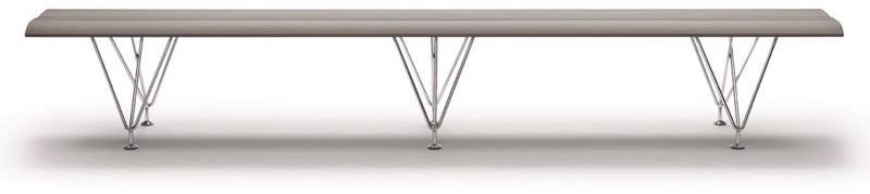 MASCAGNI Скамья из алюминия Airport sun-id-1374821 - Вид №1