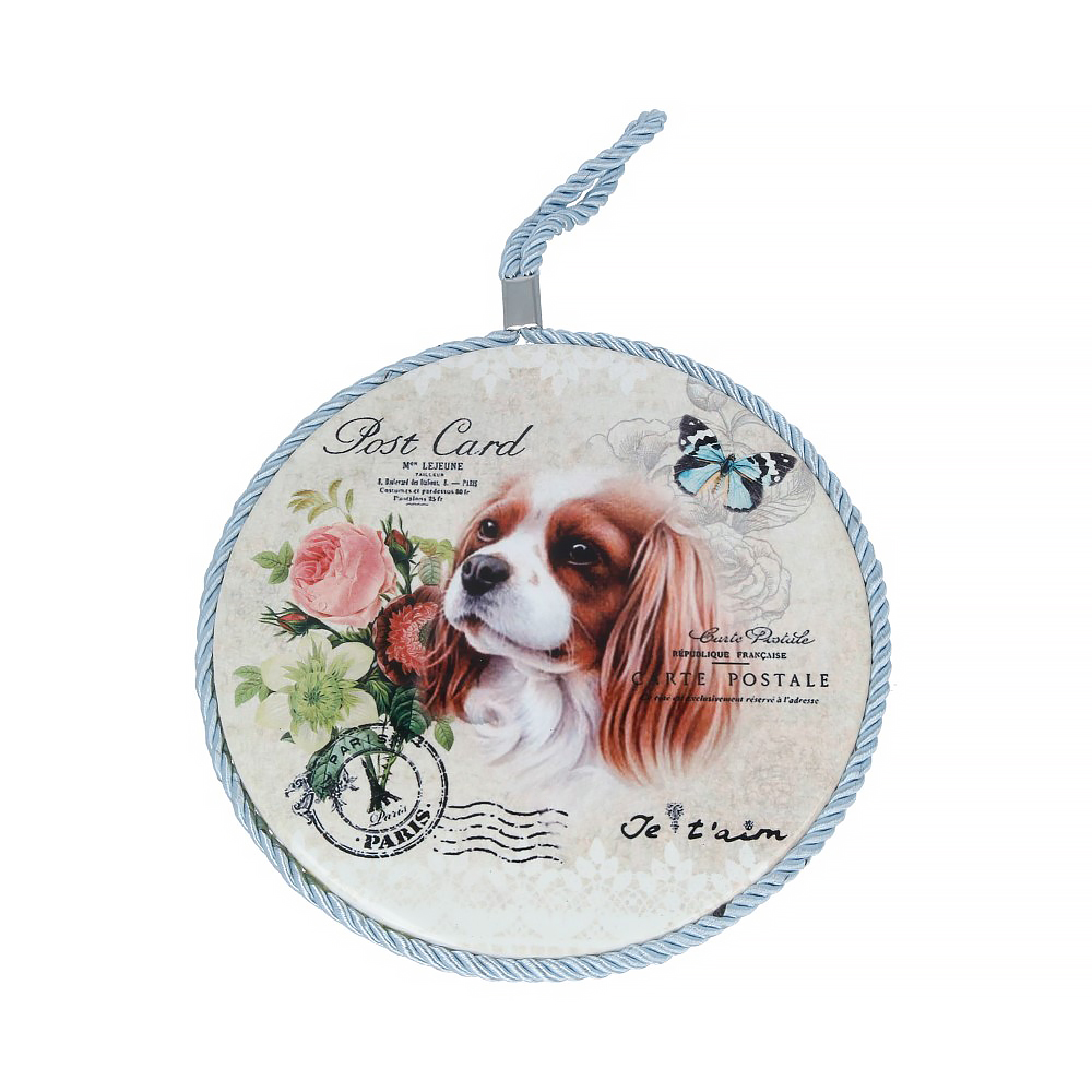 263927 Подставка под горячее "Собака" керамика РЕМЕКО 