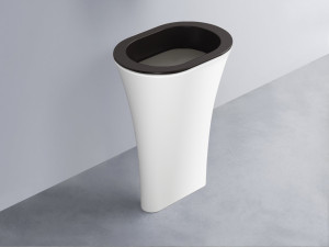 AMLA65-LV+AMPILO-FN+AMCOLO-BL Раковина Amedeo Ovale отдельностоящая cielo Enjoy + Amedeo