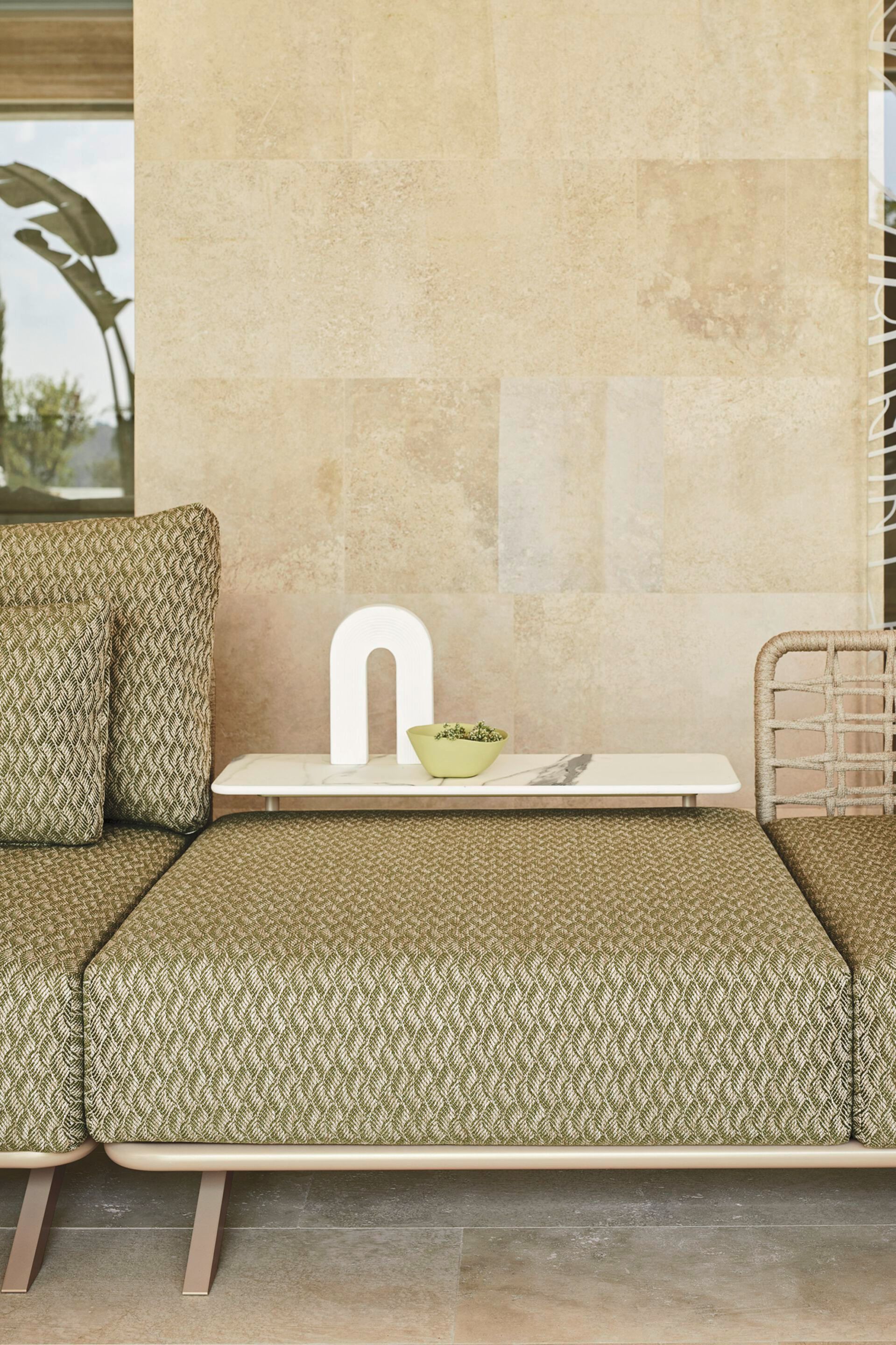 2-местный тканый диван из полиэстера Roberti Armàn ARCH-00125466 - Вид №3