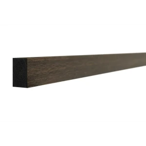 Рейка настенно-потолочная полистирол ударопрочный Decor-Dizayn 611-93 венге 20x30x3000 мм 85473625 STLM-2063171