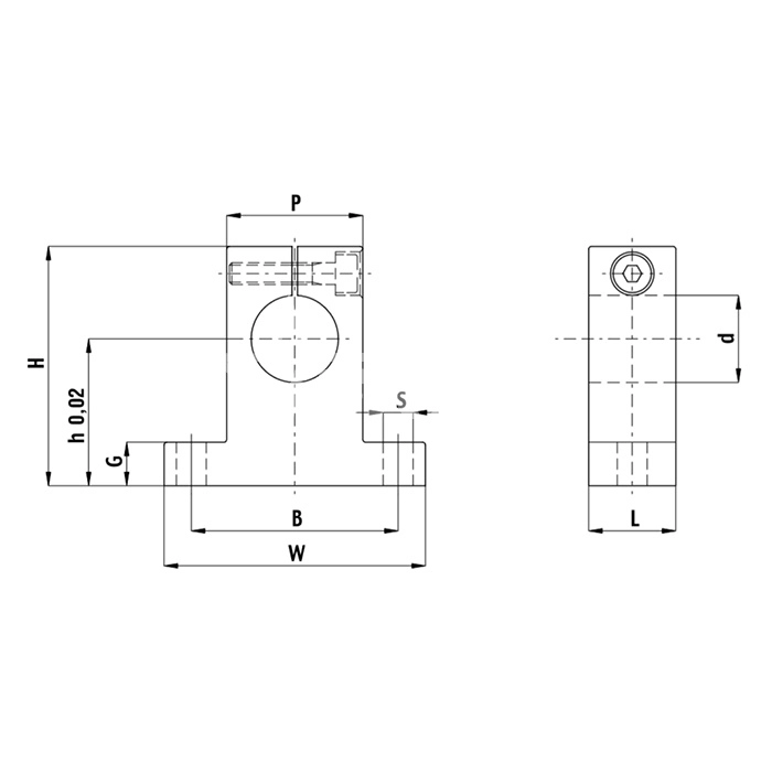 IS735 Опора SK08 ISKRA  - Вид №1