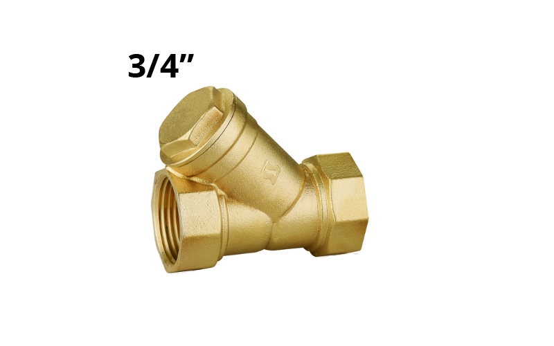 4010 Фильтр косой сетчатый грубой очистки в/в 3/4", латунь LAB.Space 