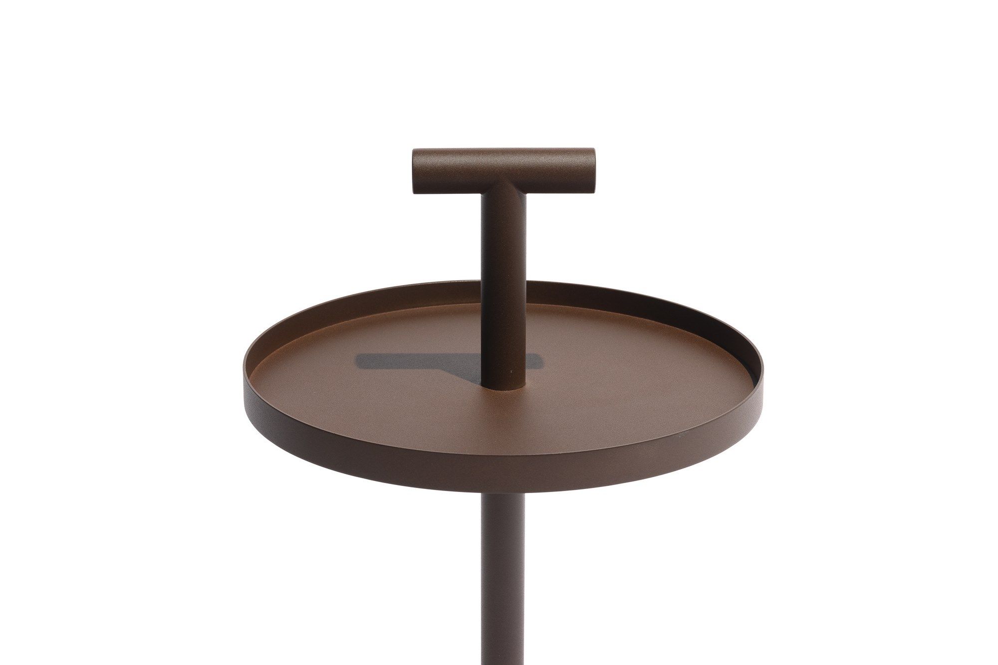 Круглый журнальный столик из нержавеющей стали Todus Albus ARCH-00071508 - Вид №2