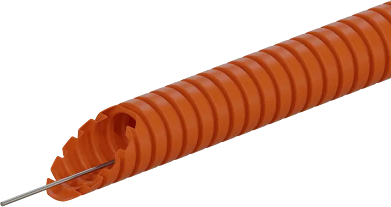 Гофрированная труба ЭКОПЛАСТ для электропроводки D16 мм 100 м 82172268