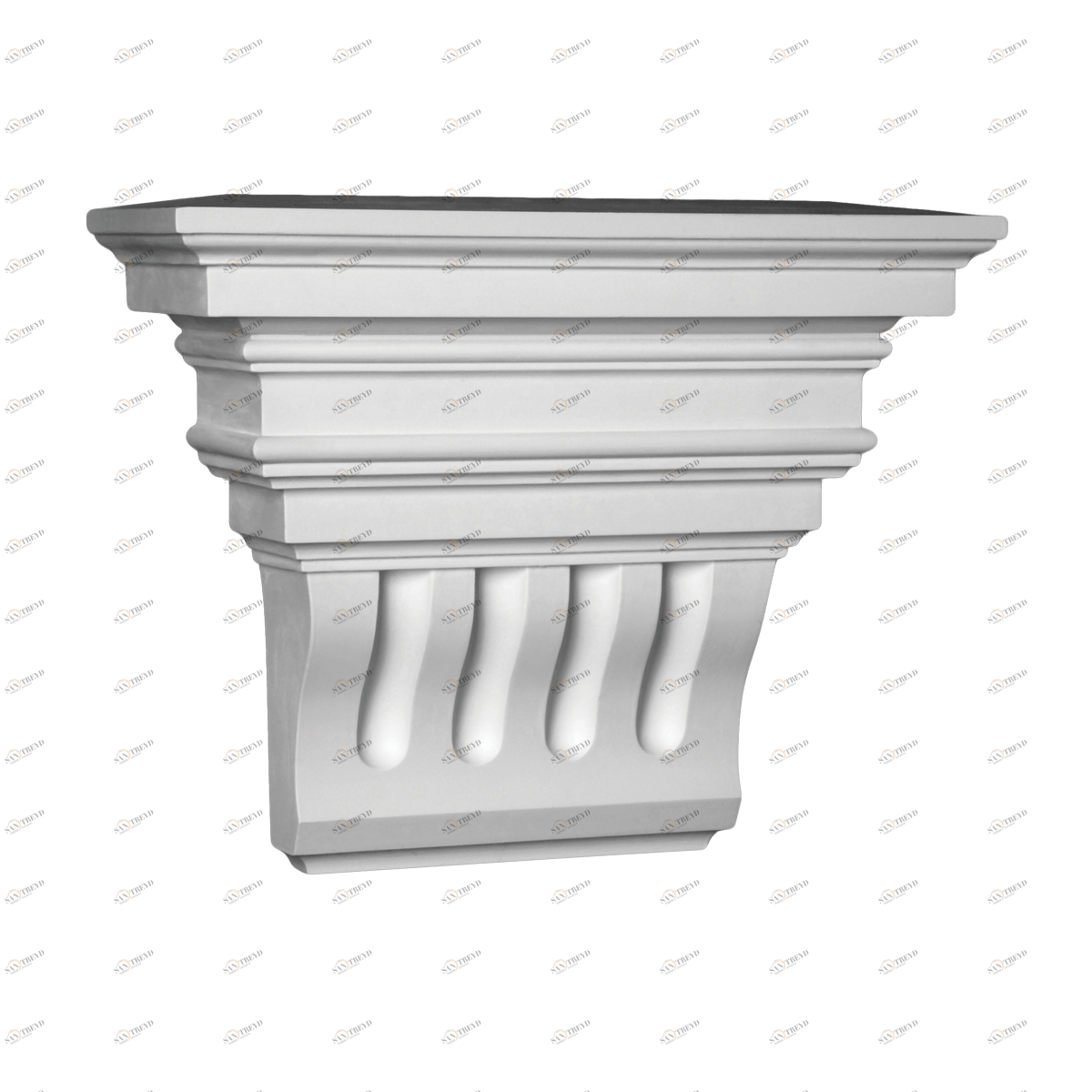 ЕВРОПЛАСТ 4.83.302 Кронштейн-пьедестал 4.83.302 Пенополиуретан 