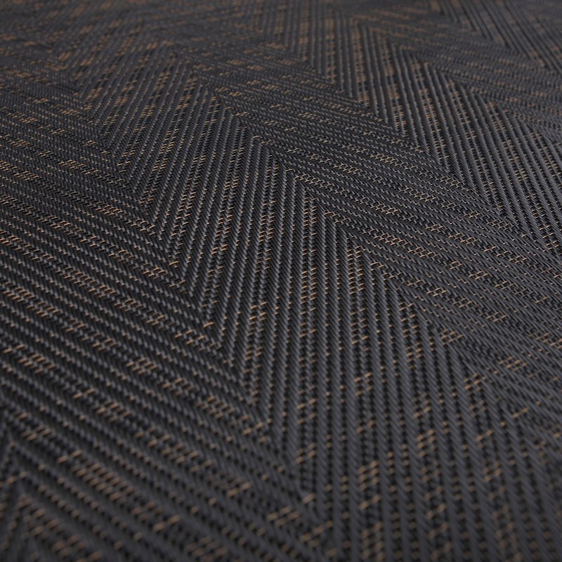 Bolon Graphic  Напольное покрытие виниловый пол Herringbone Black  - Вид №1