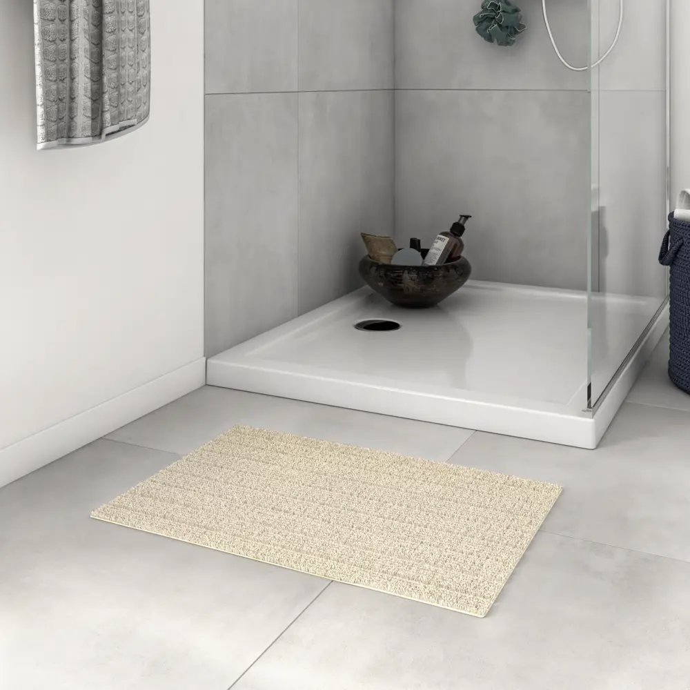Коврик для ванной комнаты Sensea Essential 60x40 см цвет кремовый STLM-2087613 - Вид №4