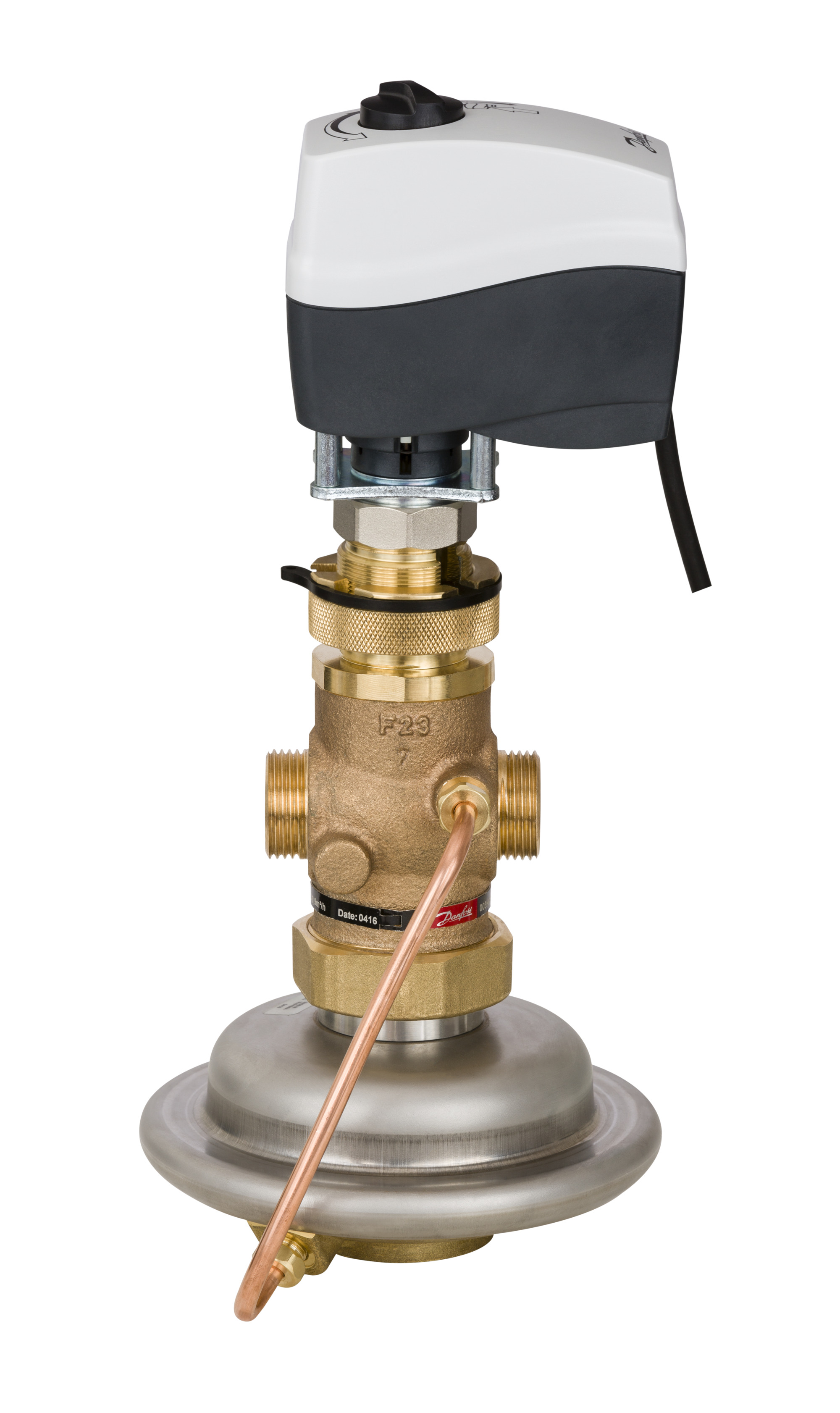 Danfoss Клапан регулирующий комбинированный AVQM с наружной резьбой или фланцевый Комб. р-рAVQM PN16 20/6,3//0,2/резьб. 003H6738  - Вид №31