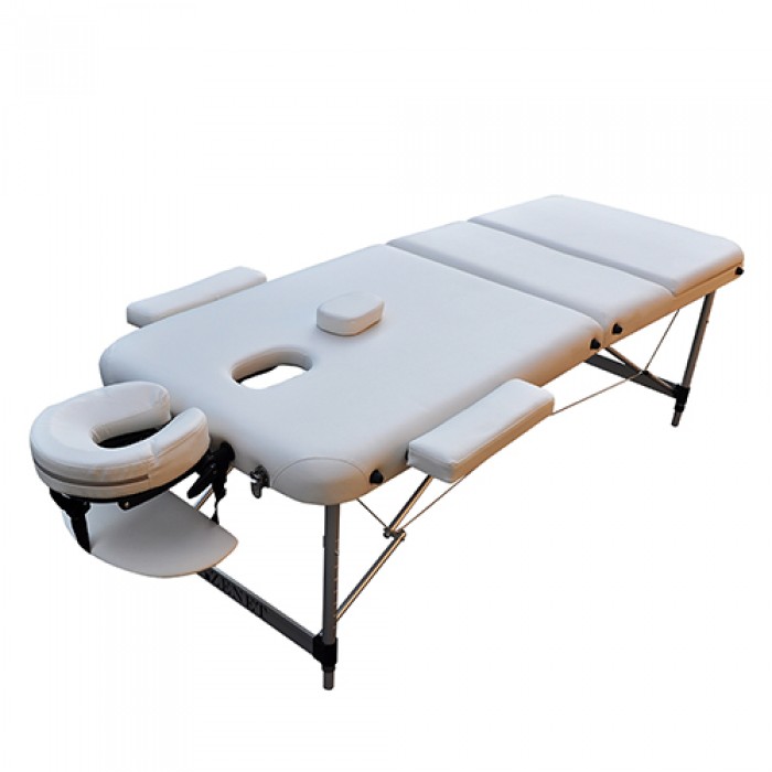Массажный стол ZET-1049/L белый ZENET sun-id-2007818
