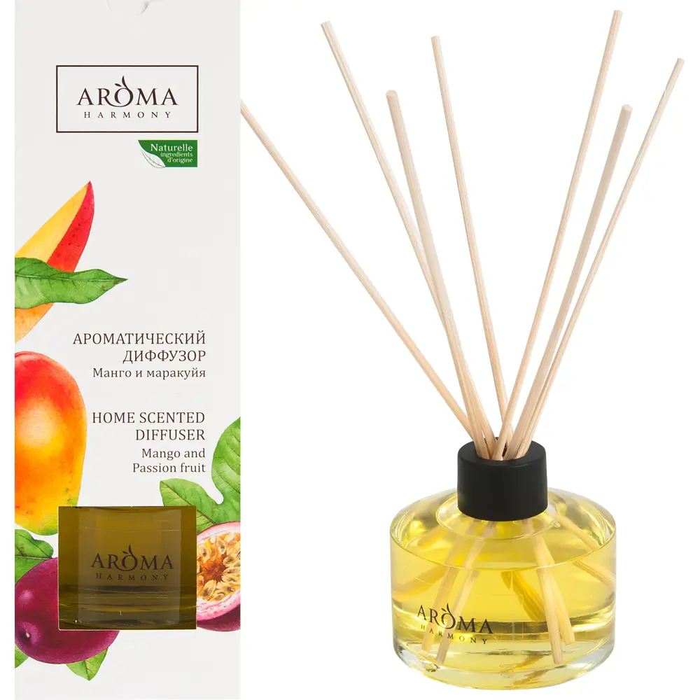 Диффузор аромат манго и маракуйя 100 мл 82429350 STLM-2020586 AROMA HARMONY 
