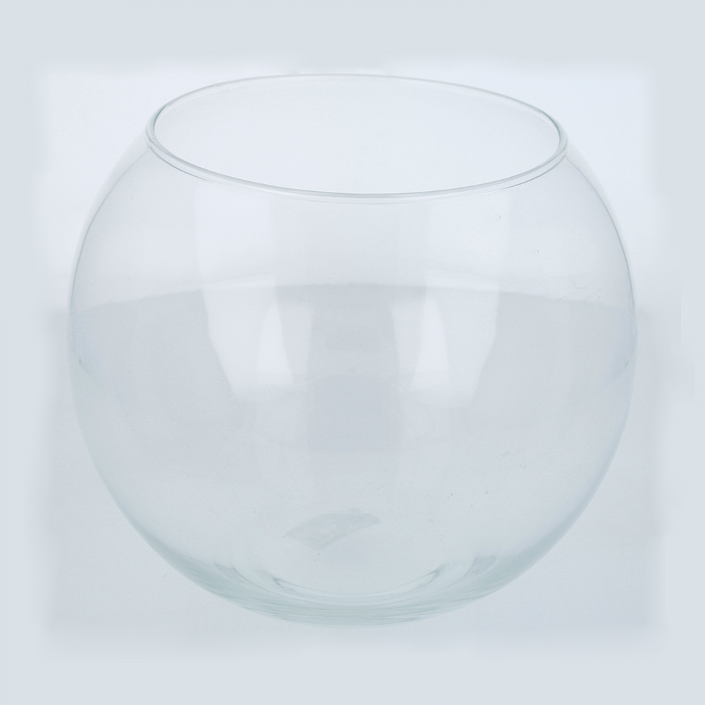 2068 Заготовка для декорирования Ваза "Шаровая" 3л стекло d 18 см х 16 см Эвис 