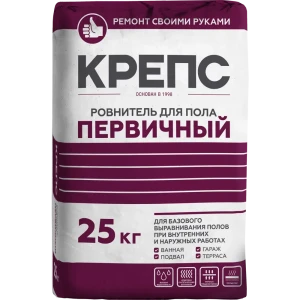 Ровнитель для пола Крепс Первичный 25 кг
