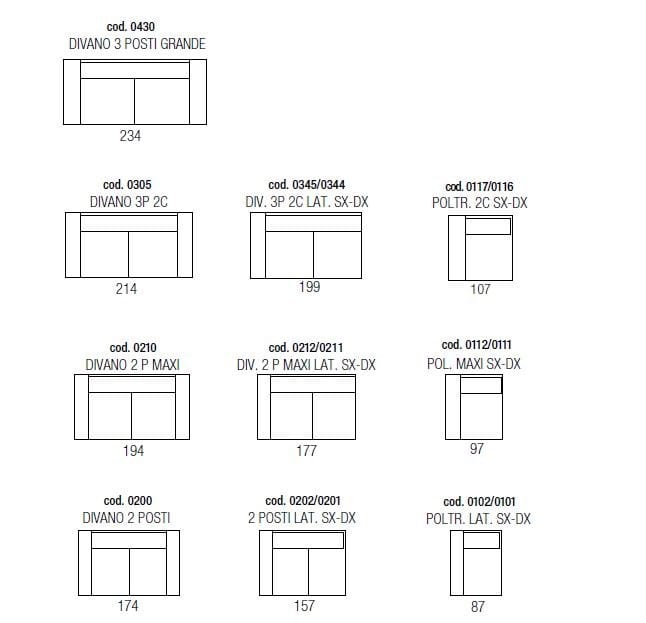 Кожаный диван Egoitaliano SOPHIA ARCH-00000280
