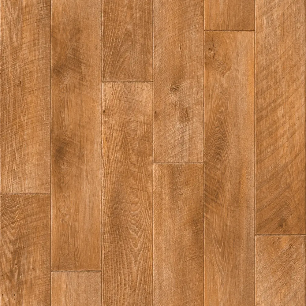 Линолеум полукоммерческий KREAFORTA Катанга 1.5 м - коричневый под дерево 89427483 STLM-1570085