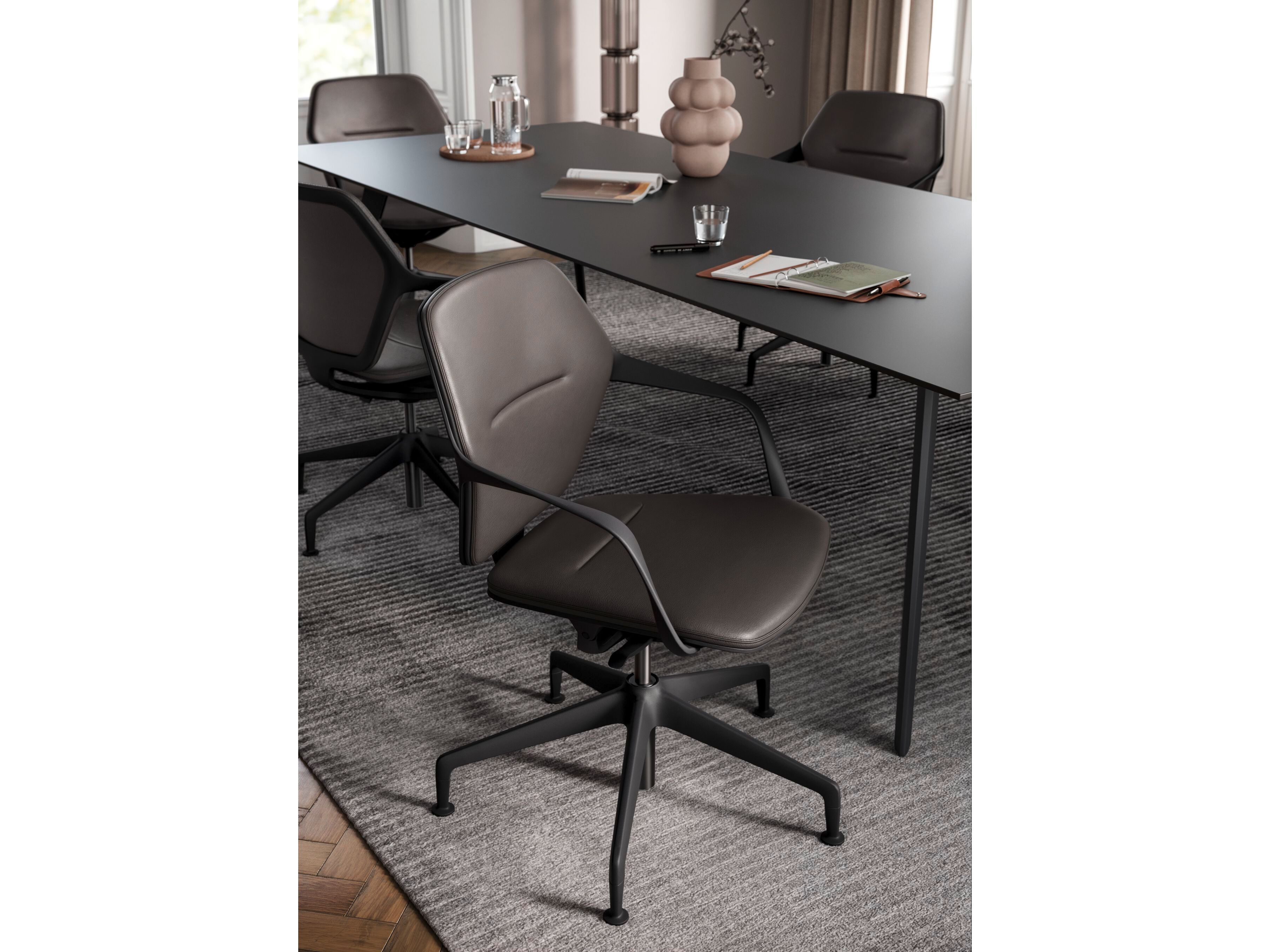 Офисное кресло с мягкой тканью с колесами Brunner ray work ARCH-00020473 - Вид №5