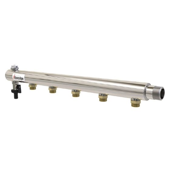 Купить Коллектор из нержавеющей стали на 6 контура WK25-6 T Прокситерм WK256T - Вид №5